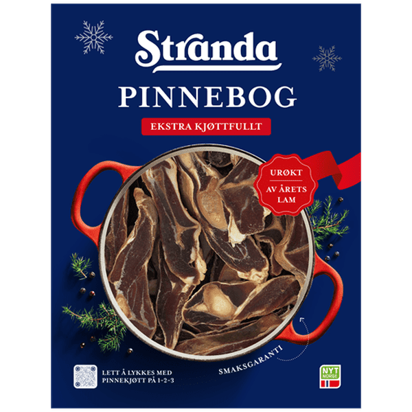 Stranda Pinnebog salted / non-smoked cured lamb ca 1,6 kg (+/- 150 gram) Norwegian Foodstore