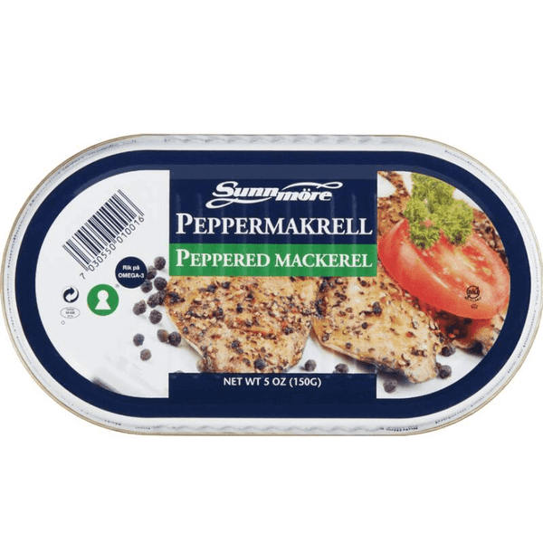 Sunnmøre Pepper Mackerell (Peppermakrell) 150 grams Norwegian Foodstore