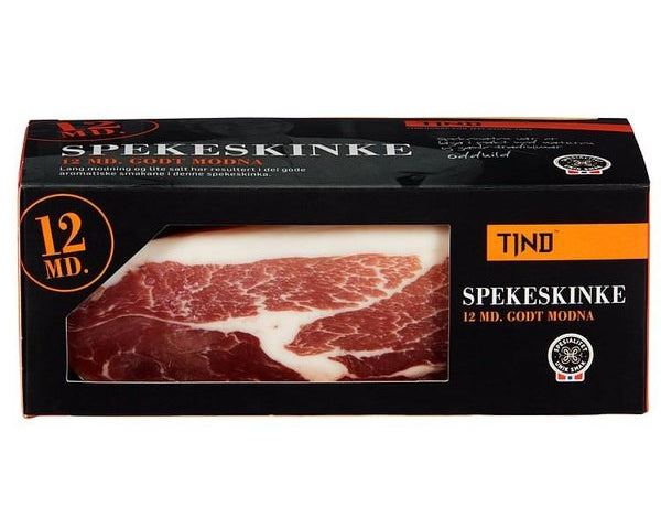 Tind cured ham aged 12 months 1 kg +/- 150 grams (Spekeskinke modnet) Norwegian Foodstore