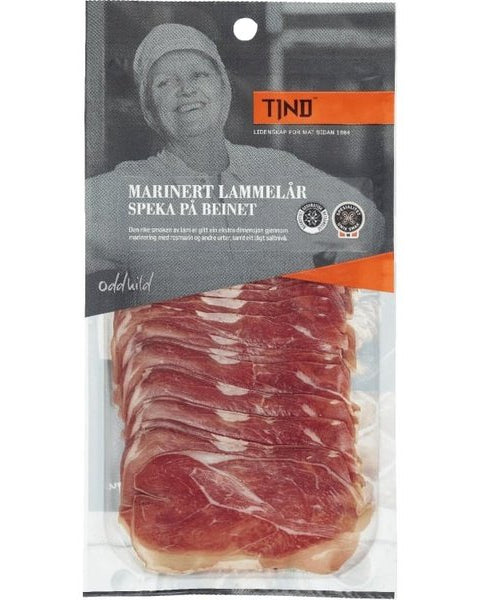 Tind cured marinated leg of lamb 80 gram (Speket lammelår) Norwegian Foodstore