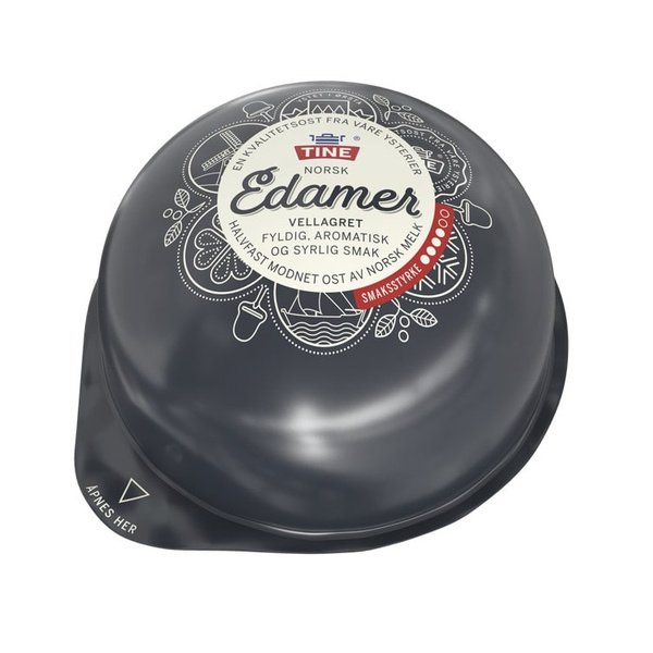 Tine Norwegian Edamer Aged 850 grams Norwegian Foodstore