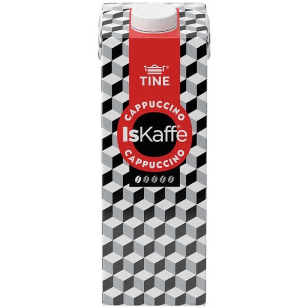 Tine Ice Coffee Cappuccino (Iskaffe cappuccino) 1 liter Norwegian Foodstore