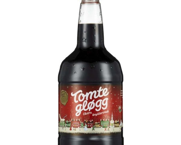 Tomte Extra Spiced Mulled wine  NON ALCOHOLIC (Gløgg Ekstra Krydret) 1 litre Norwegian Foodstore