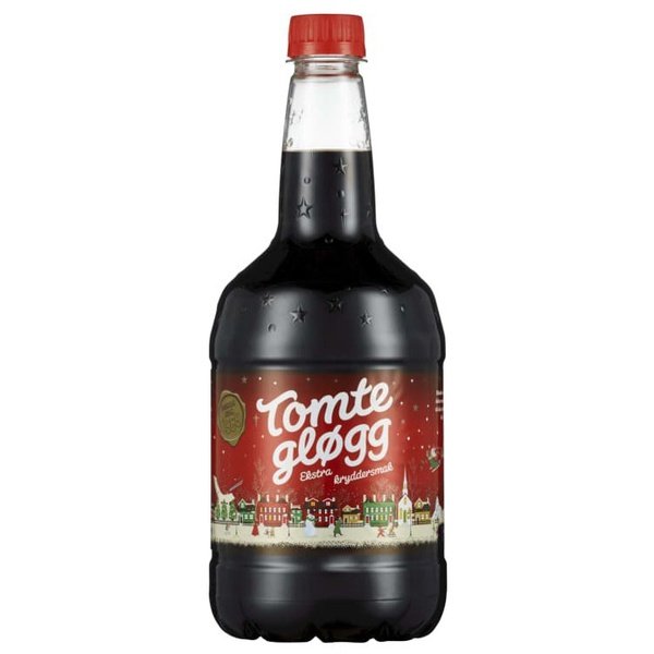 Tomte Extra Spiced Mulled wine  NON ALCOHOLIC (Gløgg Ekstra Krydret) 1 litre Norwegian Foodstore