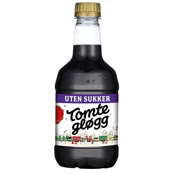 Tomte Mulled Wine No Sugar NON ALCOHOLIC (Gløgg uten sukker) 0.5 litre Norwegian Foodstore