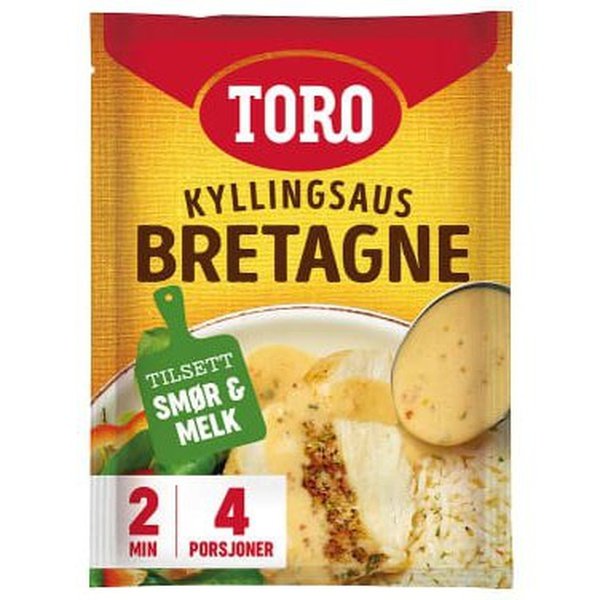 Toro Bretagne Chicken sauce (Kyllingsaus) 28 grams Norwegian Foodstore
