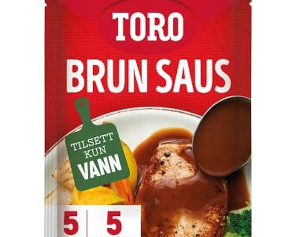 Toro Original Brown Gravy (Brun saus) 44 grams Norwegian Foodstore