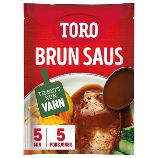 Toro Original Brown Gravy (Brun saus) 44 grams Norwegian Foodstore