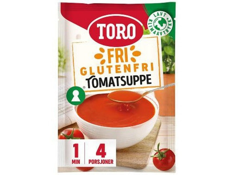 Toro Fri Tomato Soup 73 grams Glutenfree Norwegian Foodstore