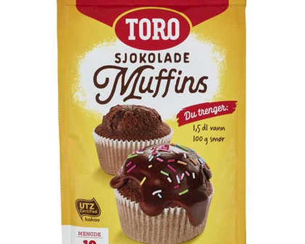 Toro Muffin Mix Vanilla/Chocolate 331/342 grams Gluten free Norwegian Foodstore