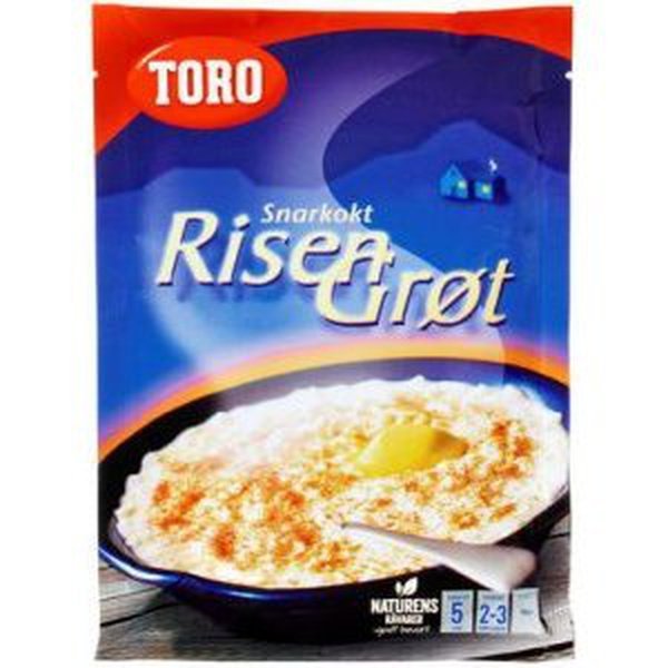 Toro Porridge 148 grams (Risengrøt / Risgrøt) Norwegian Foodstore