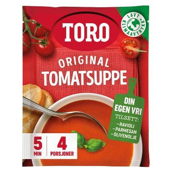Toro Tomatosoup 91 grams (Tomatsuppe) Norwegian Foodstore