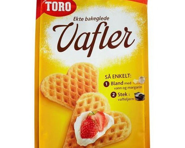 Toro Vafler 246 gram (wafflemix) Norwegian Foodstore