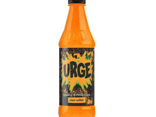 Urge Zero (no sugar) soda 0,5 L Norwegian Foodstore