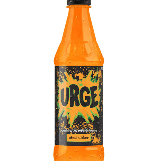 Urge Zero (no sugar) soda 0,5 L Norwegian Foodstore