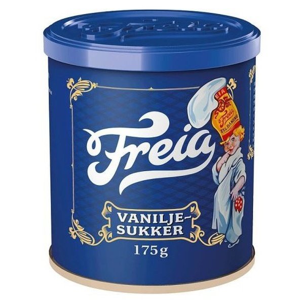 Freia Vanillasugar 175 grams (Vaniljesukker) Norwegian Foodstore