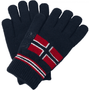 Norwegian Flag Gloves 1 pair One size adult Norwegian Foodstore