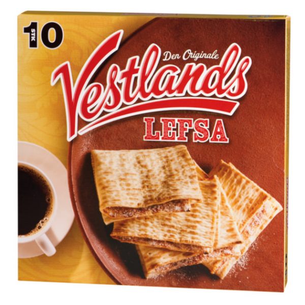 Vestlandslefse pastry 360 gram (10 pack) Norwegian Foodstore