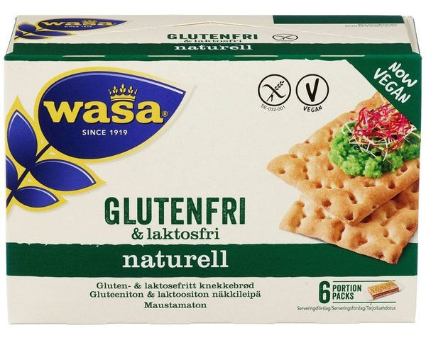 Wasa Crispbread Gluten and Lactose Free (240 grams) Norwegian Foodstore
