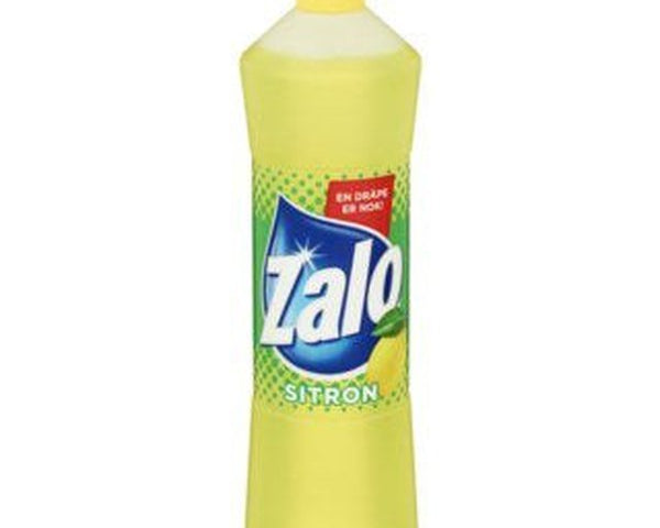Zalo Dishwashing liquid Fresh lemon 500 ml (Frisk sitron) Norwegian Foodstore
